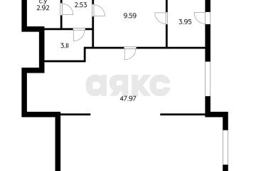 Фото №5: Офисное помещение 71 м² - Краснодар, мкр. жилой комплекс Большая Таманская, ул. Таманская, 153к1