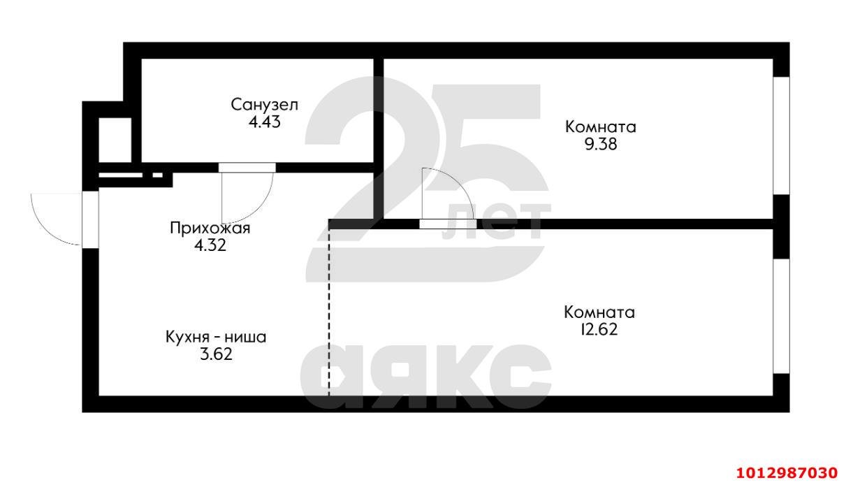 Фото №9: 1-комнатная квартира 34 м² - Москва, жилой комплекс Молжаниново, к2