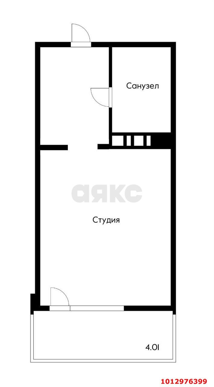 Фото №10: Студия 25 м² - Краснодар, Прикубанский внутригородской округ, ул. Почтовое отделение 73, 73