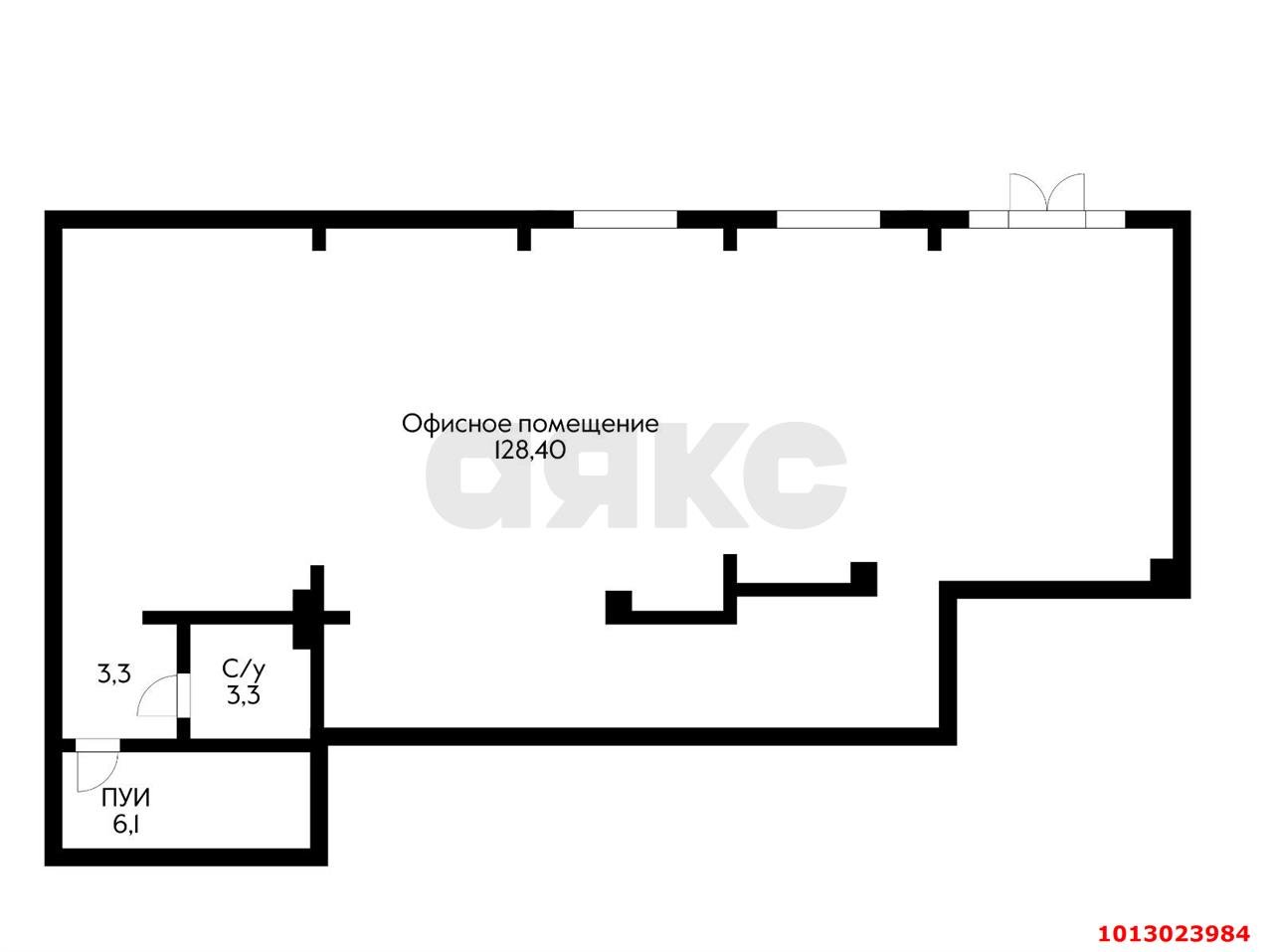 Фото №1: Торговое помещение 129 м² - Краснодар, жилой комплекс Ракурс, ул. имени Героя Ростовского, 8к4