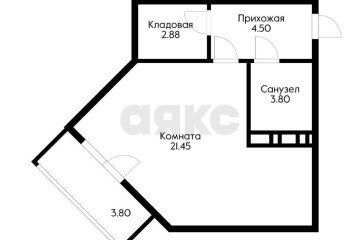 Фото №1: Студия 33 м² - Краснодар, мкр. Молодёжный, ул. Дубравная, 1