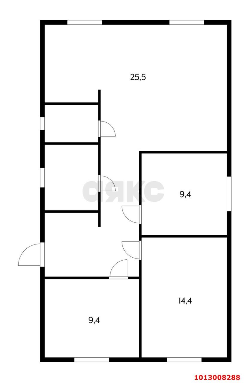 Фото №10: Дом 96 м² + 5 сот. - Нововеличковская, ул. Виноградная, 21