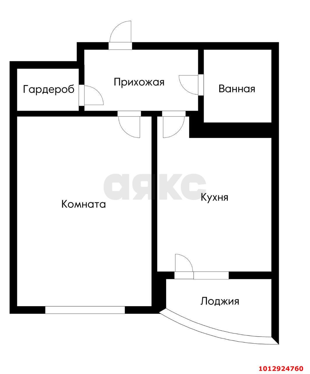 Фото №20: 1-комнатная квартира 37 м² - Краснодар, Завод Измерительных Приборов, 