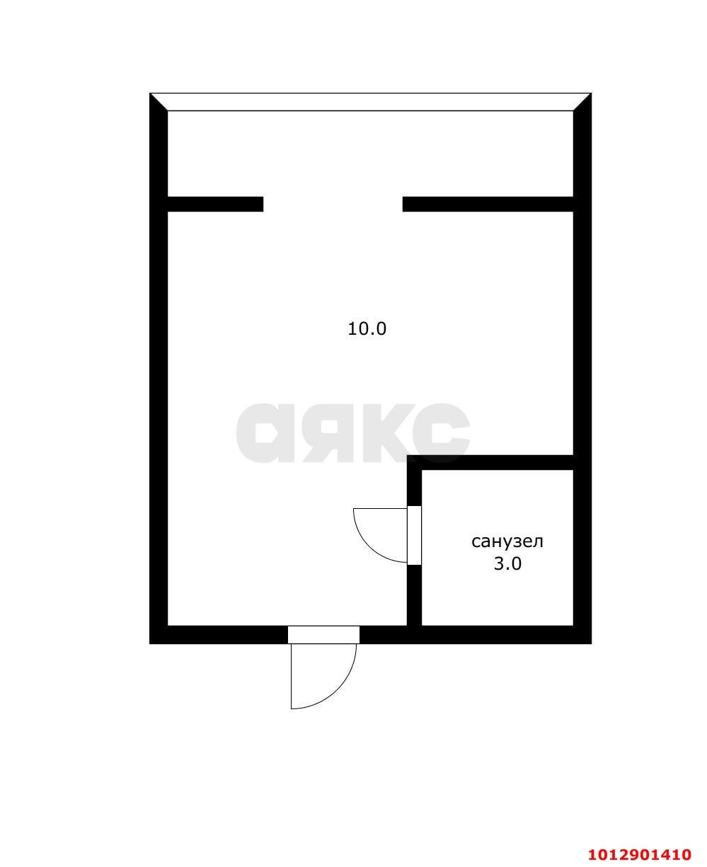 Фото №10: Студия 13 м² - Горячий Ключ, жилой комплекс Дубрава, ул. Ярославского, 132Ск1