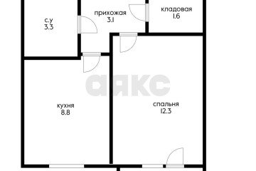 Фото №5: 1-комнатная квартира 33 м² - Пригородный, мкр. жилой комплекс Мини-полис Куб-А, ул. Феодосийская, 23/6