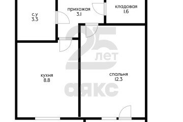 Фото №5: 1-комнатная квартира 33 м² - Пригородный, мкр. жилой комплекс Мини-полис Куб-А, ул. Феодосийская, 23/6