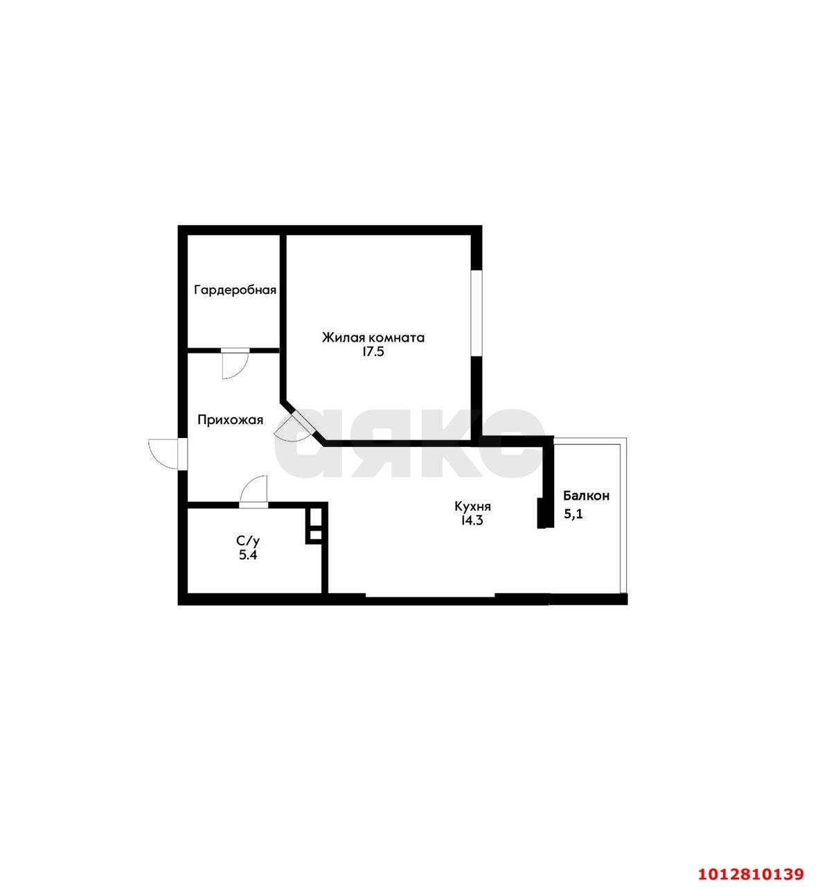 Фото №9: 1-комнатная квартира 51 м² - Краснодар, Калинино, пер. Гаражный, 9