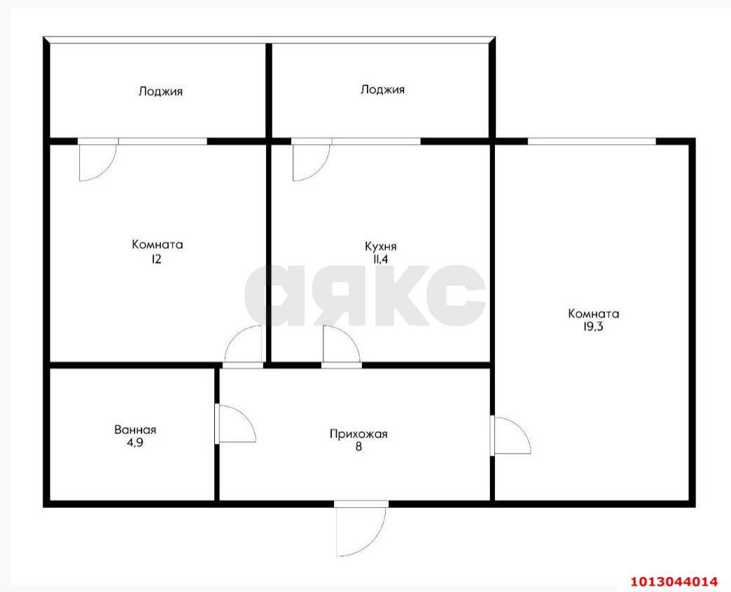 Фото №20: 2-комнатная квартира 59 м² - Краснодар, Юбилейный, пр-кт Чекистов, 22