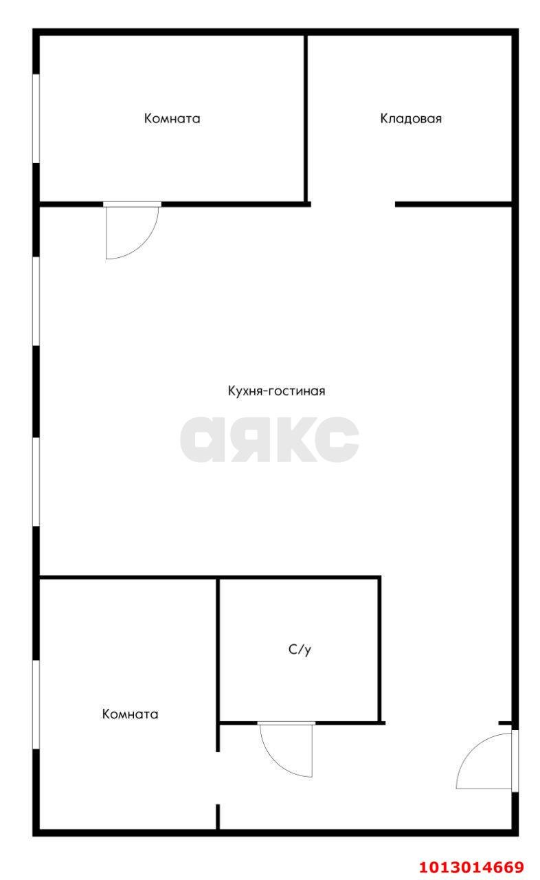 Фото №8: 2-комнатная квартира 58 м² - Краснодар, Музыкальный, ул. имени Сергея Есенина, 82/6