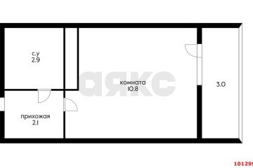 Фото №4: Студия 18 м² - Краснодар, мкр. жилой комплекс Самолёт-4, 