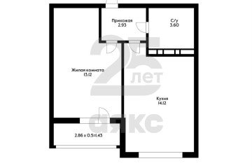 Фото №1: 1-комнатная квартира 33 м² - Краснодар, мкр. Карасунский внутригородской округ, ул. Владимира Жириновского, 1