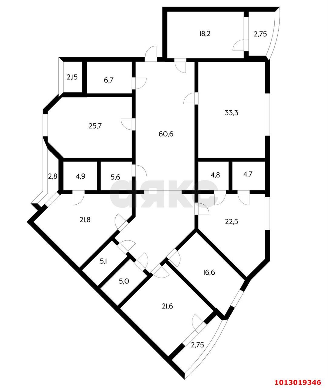 Фото №11: 5+-комнатная квартира 259 м² - Краснодар, Западный внутригородской округ, ул. Шоссе Нефтяников, 63