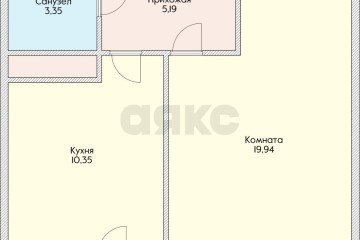 Фото №1: 1-комнатная квартира 41 м² - Краснодар, мкр. жилой комплекс Кремлёвские Ворота, ул. Кореновская, 2к4