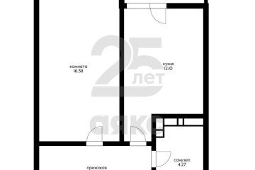 Фото №2: 1-комнатная квартира 43 м² - Краснодар, мкр. Прикубанский внутригородской округ, ул. Кирилла Россинского, 3/1