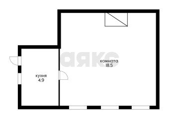 Фото №1: 1-комнатная квартира 23 м² - Краснодар, мкр. Центральный, ул. Карасунская, 116