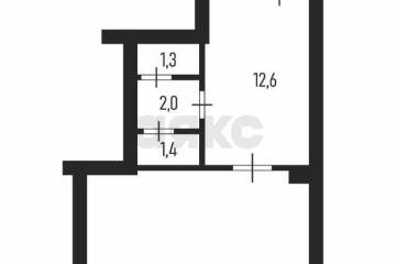 Фото №1: Торговое помещение 53&nbsp;м², 1/6&nbsp;эт. - Берёзовый, мкр. жилой комплекс Прогресс, ул. имени В.М. Бехтерева, 2Ак1
