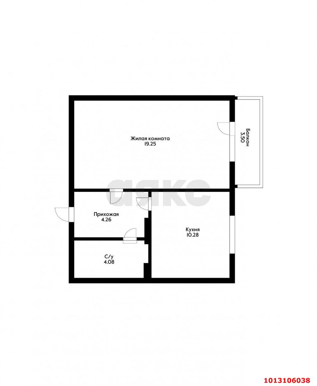 Фото №13: 1-комнатная квартира 41 м² - Краснодар, Репино, пр-д Репина, 24