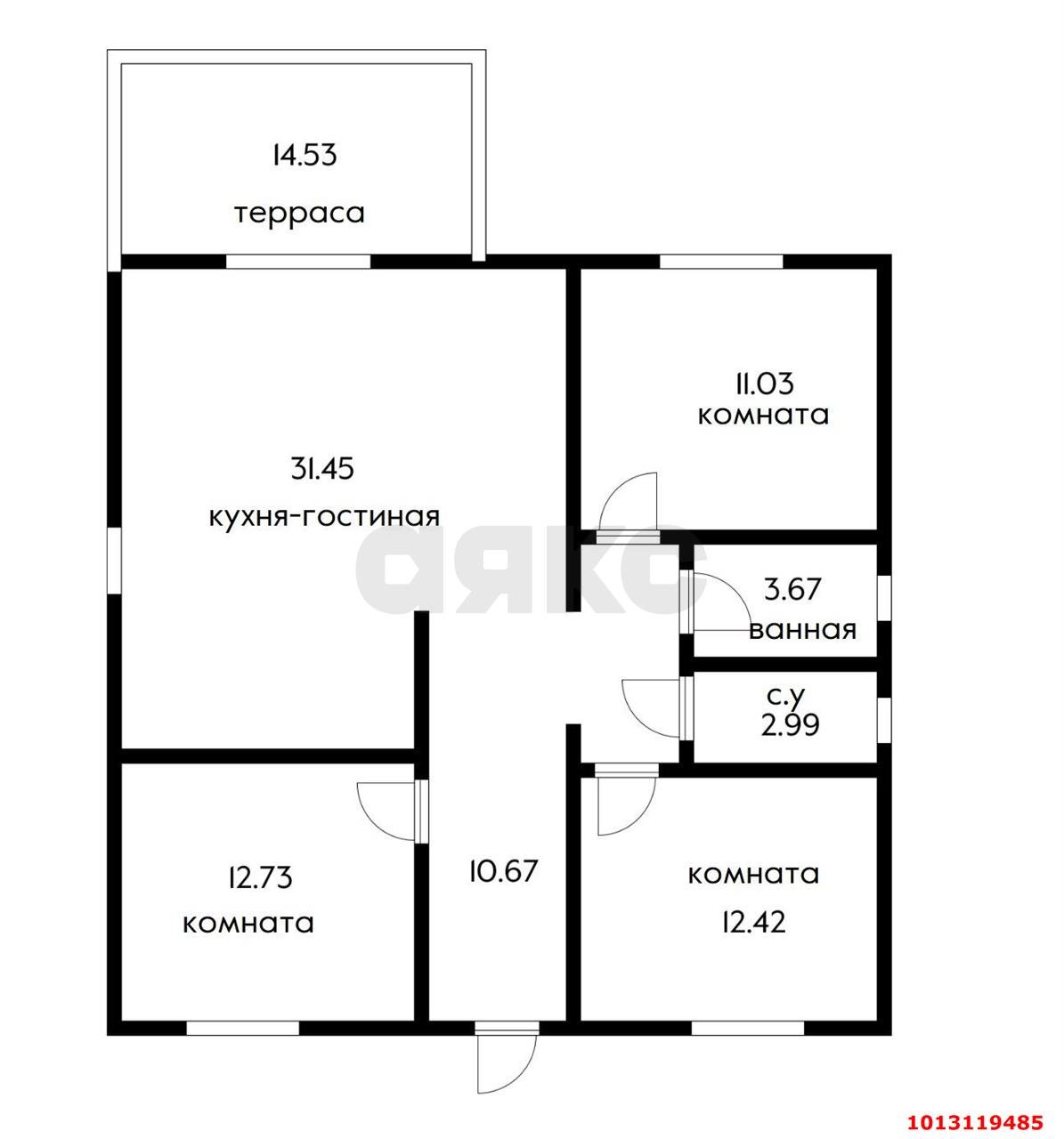 Фото №8: Дом 107 м² + 4.04 сот. - Ленина, коттеджный  Виктория Престиж, ул. Спортивная, 8