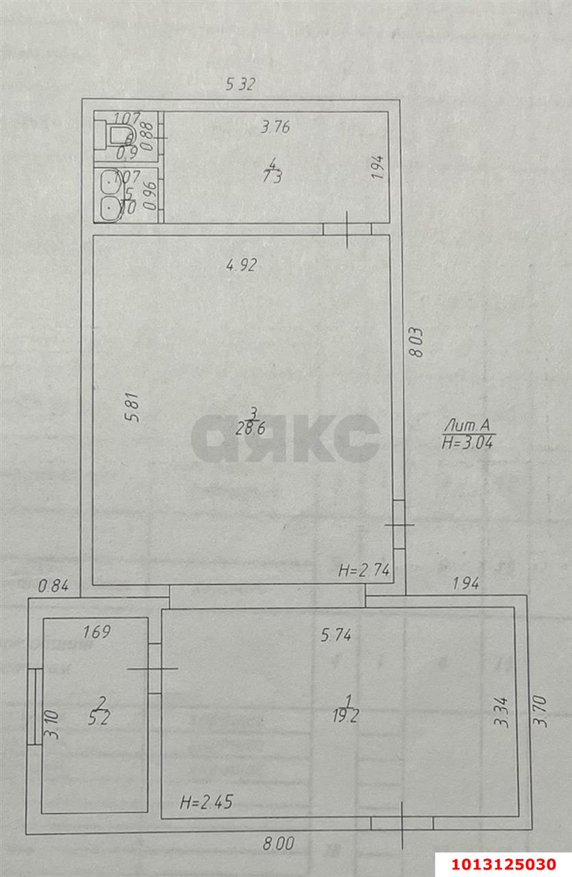 Фото №5: Торговое помещение 63 м² - Краснодар, Хлопчато-бумажный Комбинат, ул. Волжская, 78/1