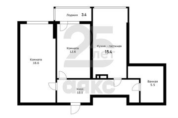 Фото №3: 2-комнатная квартира 65 м² - Краснодар, мкр. Губернский, ул. имени Героя Георгия Бочарникова, 12/1