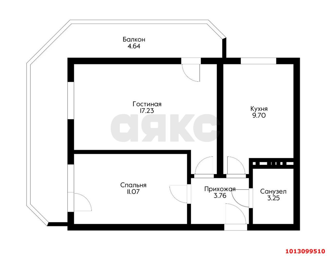 Фото №16: 2-комнатная квартира 63 м² - Краснодар, Восточно-Кругликовский, ул. Черкасская, 58/2