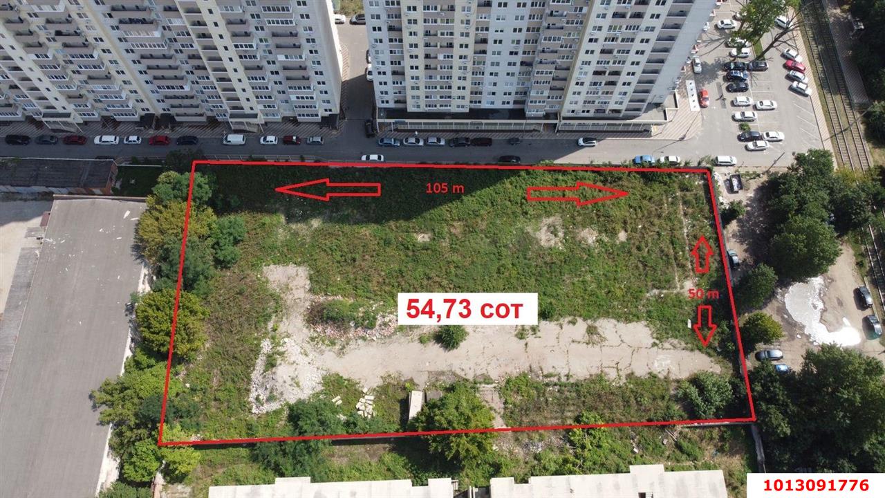 Фото №6: Коммерческая земля 54.73&nbsp;сот. - Краснодар, Карасунский внутригородской округ, мкр. Камвольно-суконный Комбинат