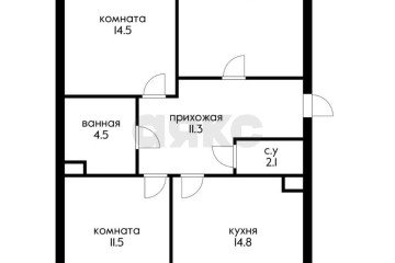 Фото №5: 3-комнатная квартира 88 м² - Краснодар, мкр. жилой комплекс Симфония, ул. Российская, 74