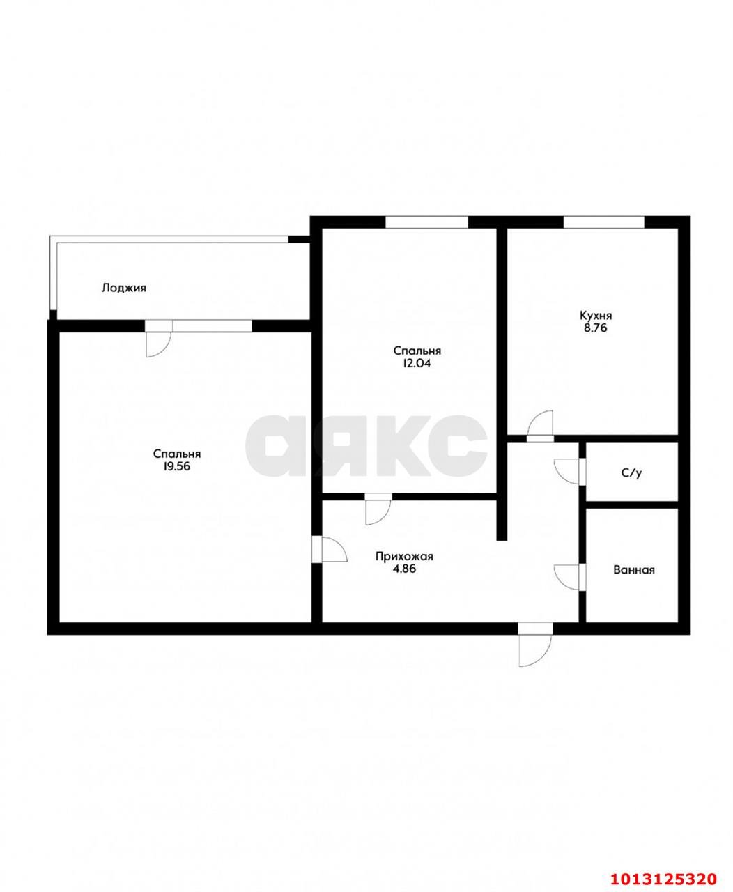 Фото №18: 2-комнатная квартира 50 м² - Краснодар, Школьный, ул. Школьная, 15/5