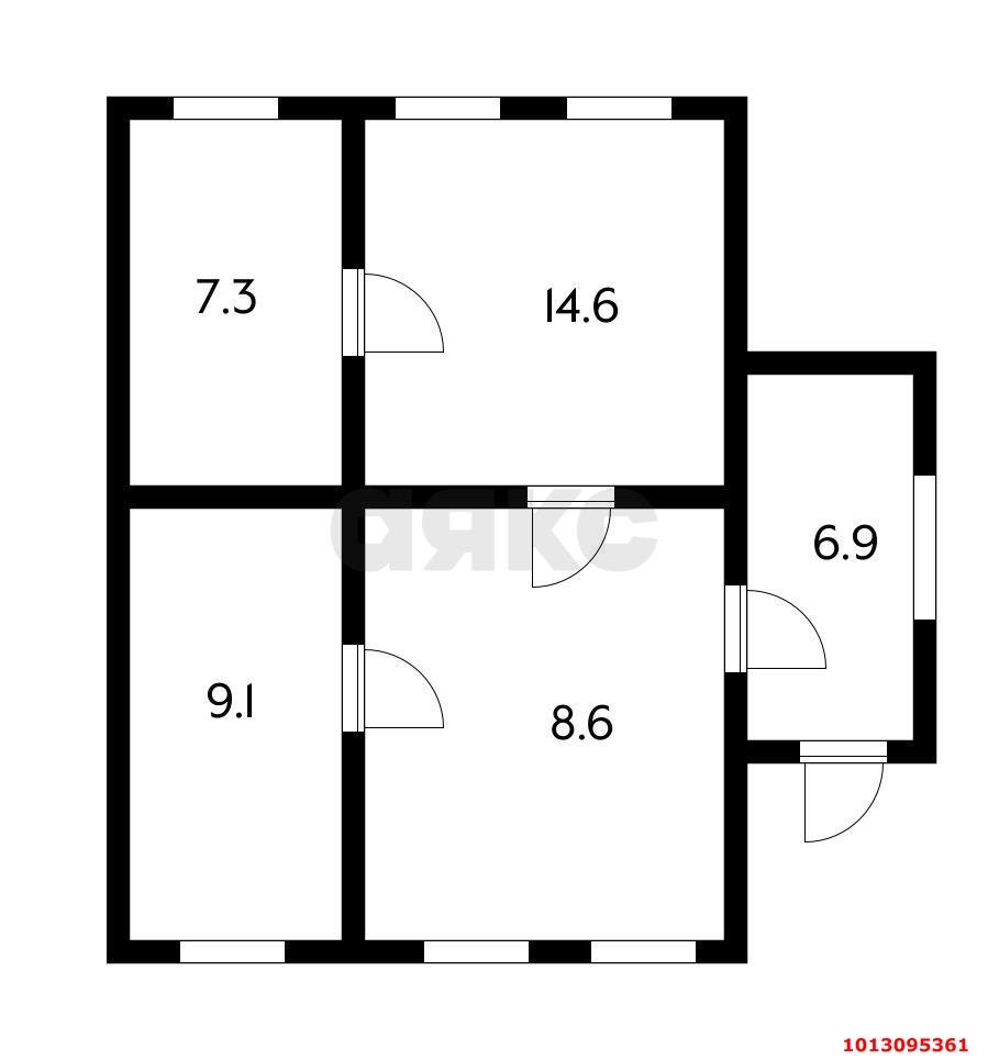 Фото №5: Дом 47 м² + 16 сот. - Чёрный Ерик, ул. Мира, 128