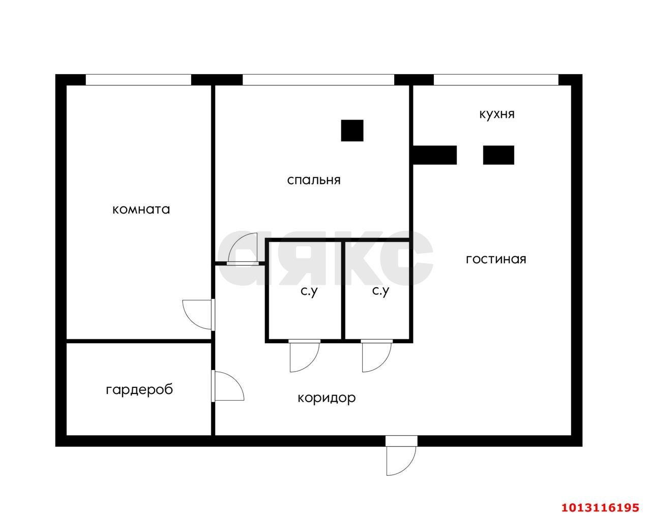 Фото №20: 2-комнатная квартира 85 м² - Краснодар, Центральный, ул. Будённого, 129