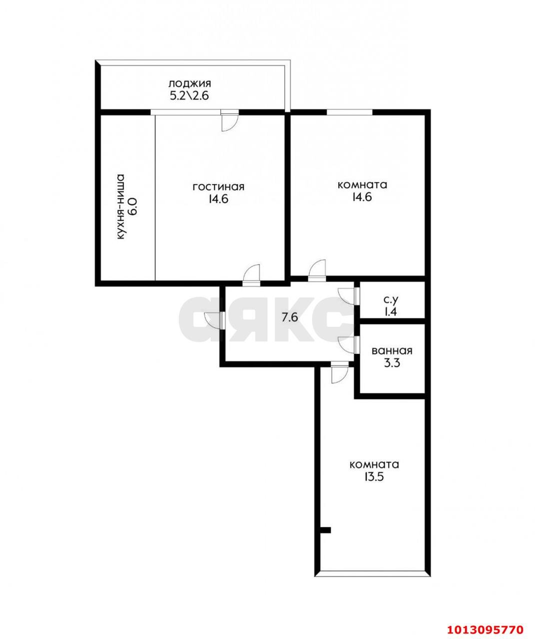 Фото №8: 2-комнатная квартира 63 м² - Краснодар, жилой комплекс Ракурс, ул. имени Героя Ростовского, 8к5