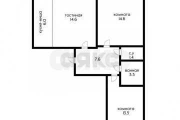 Фото №4: 2-комнатная квартира 63 м² - Краснодар, мкр. жилой комплекс Ракурс, ул. имени Героя Ростовского, 8к5