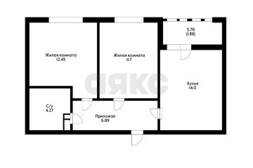 Фото №3: 2-комнатная квартира 53 м² - Краснодар, мкр. Славянский, 