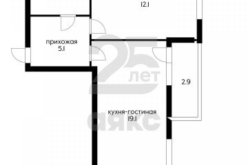 Фото №5: 1-комнатная квартира 45 м² - Краснодар, мкр. Прикубанский внутригородской округ, 