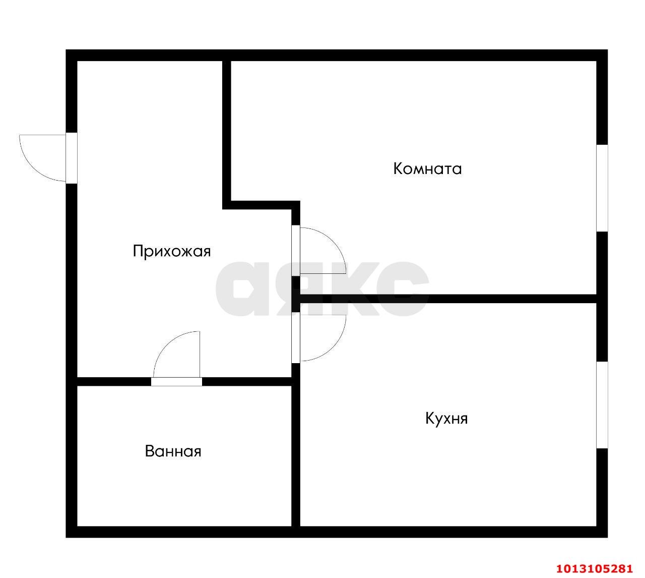 Фото №3: 1-комнатная квартира 37 м² - Краснодар, имени Петра Метальникова, ул. Петра Метальникова, 5к1