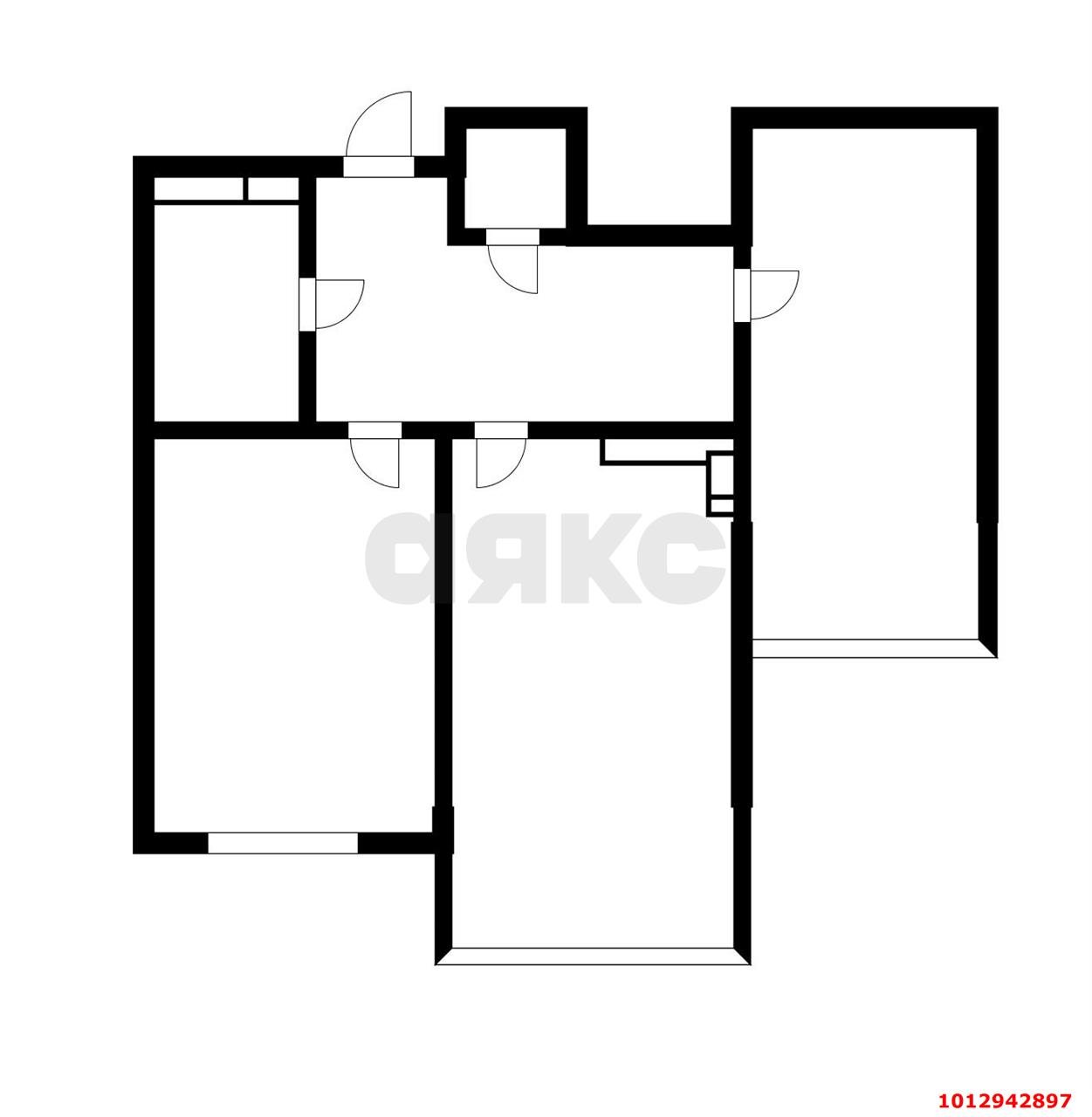 Фото №19: 2-комнатная квартира 83 м² - Краснодар, Центральный, ул. Береговая, 2к1