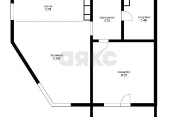 Фото №4: 2-комнатная квартира 38 м² - Краснодар, мкр. Музыкальный, ул. Российская, 257/7лит1