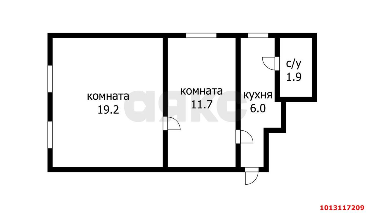 Фото №9: 2-комнатная квартира 39 м² - Краснодар, Центральный, ул. Ленина, 63