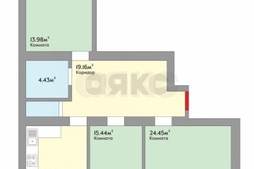 Фото №3: 3-комнатная квартира 121 м² - Краснодар, мкр. 40 лет Победы, ул. имени 40-летия Победы, 60