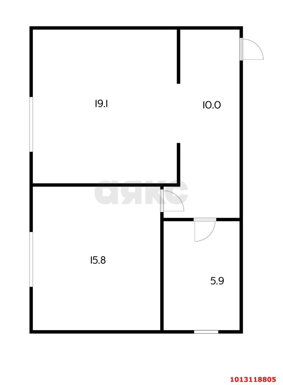 Фото №20: 1-комнатная квартира 51 м² - Сочи, Голубые Дали, ул. Гастелло, 21А