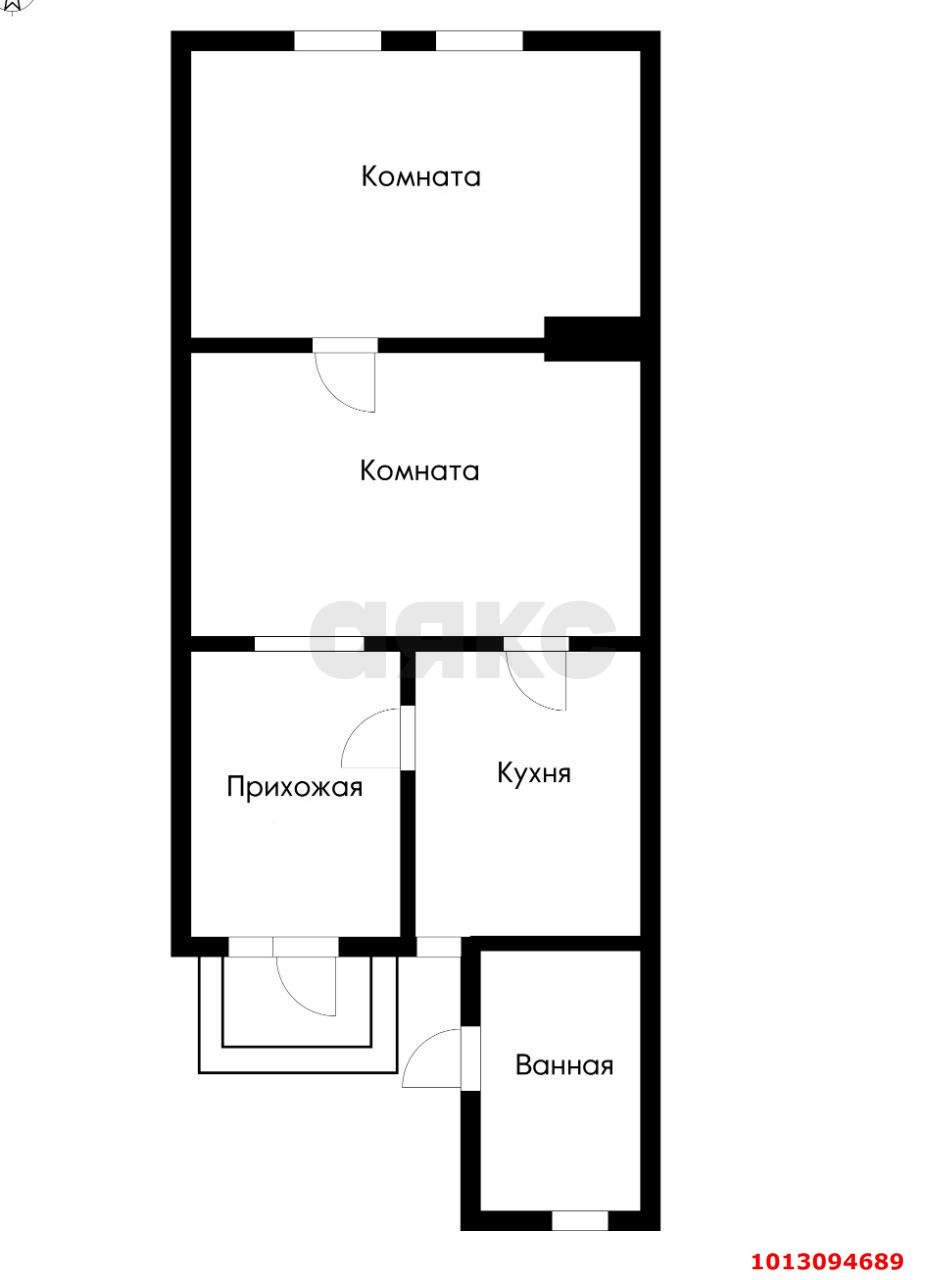 Фото №9: 2-комнатная квартира 40 м² - Краснодар, Горхутор, пр-д 3-й Лучистый, 9