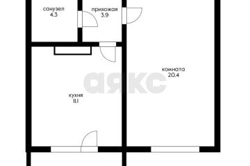 Фото №4: 1-комнатная квартира 36 м² - Краснодар, мкр. жилой комплекс Стрижи, ул. Автолюбителей, 1Г