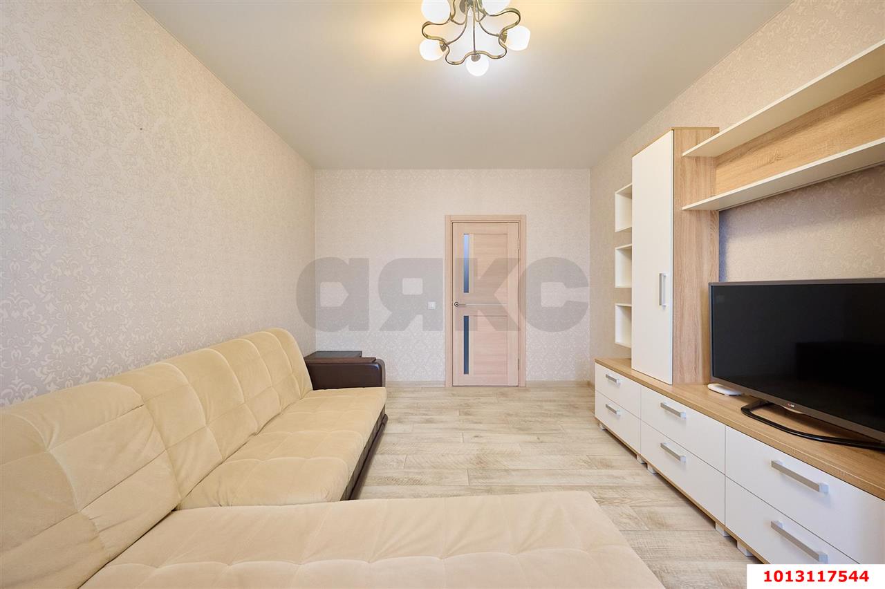 Фото №2: 1-комнатная квартира 42&nbsp;м², 5/18&nbsp;эт. - Краснодар, Карасунский внутригородской округ, Пашковский, Участок №24, мкр. жилой комплекс Гарант, к1