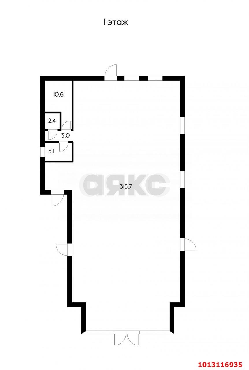 Фото №7: Торговое помещение 652&nbsp;м², 1/2&nbsp;эт. - Варениковская, ул. Красная, 40