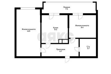 Фото №2: 2-комнатная квартира 42 м² - Краснодар, мкр. жилой комплекс Грани, ул. Западный Обход, 45к2