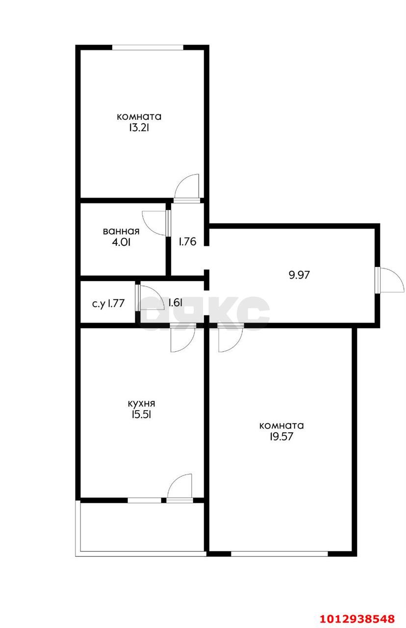 Фото №5: 2-комнатная квартира 70 м² - Краснодар, Репино, пр-д Репина, 22