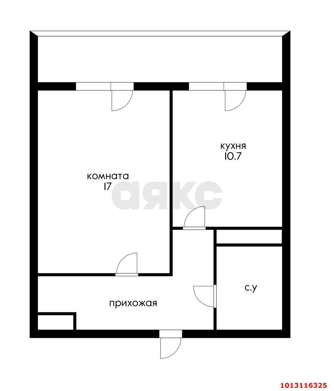 Фото №4: 1-комнатная квартира 46 м² - Краснодар, Гидростроителей, ул. Гидростроителей, 59/2лит1