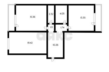 Фото №5: 2-комнатная квартира 67 м² - Краснодар, мкр. Новый, ул. 9-я Тихая, 17