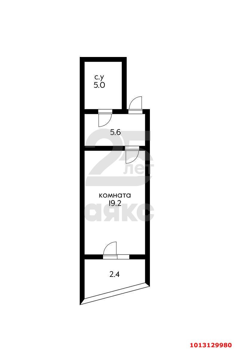 Фото №6: Студия 34 м² - Краснодар, жилой комплекс Сказка Град, ул. имени В.Н. Мачуги, 166