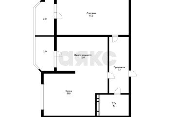 Фото №2: 2-комнатная квартира 62 м² - Краснодар, ж/м Пашковский, ул. имени В.Н. Мачуги, 166/1